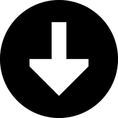 Circle Arrow Down Engraving Svg Design, Free Vectors File